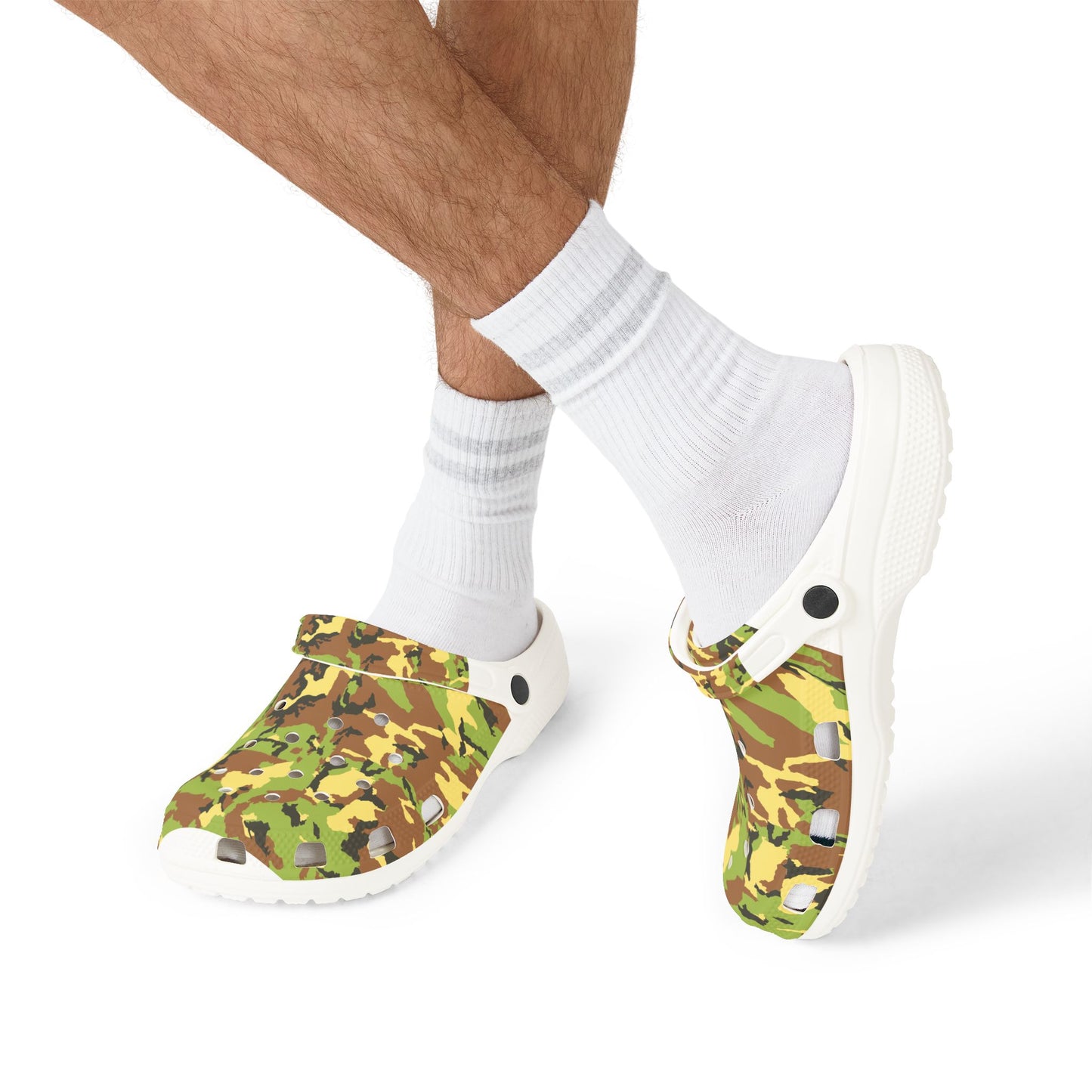 Camo EVA Foam Rubber Shoes for Comfort and Style