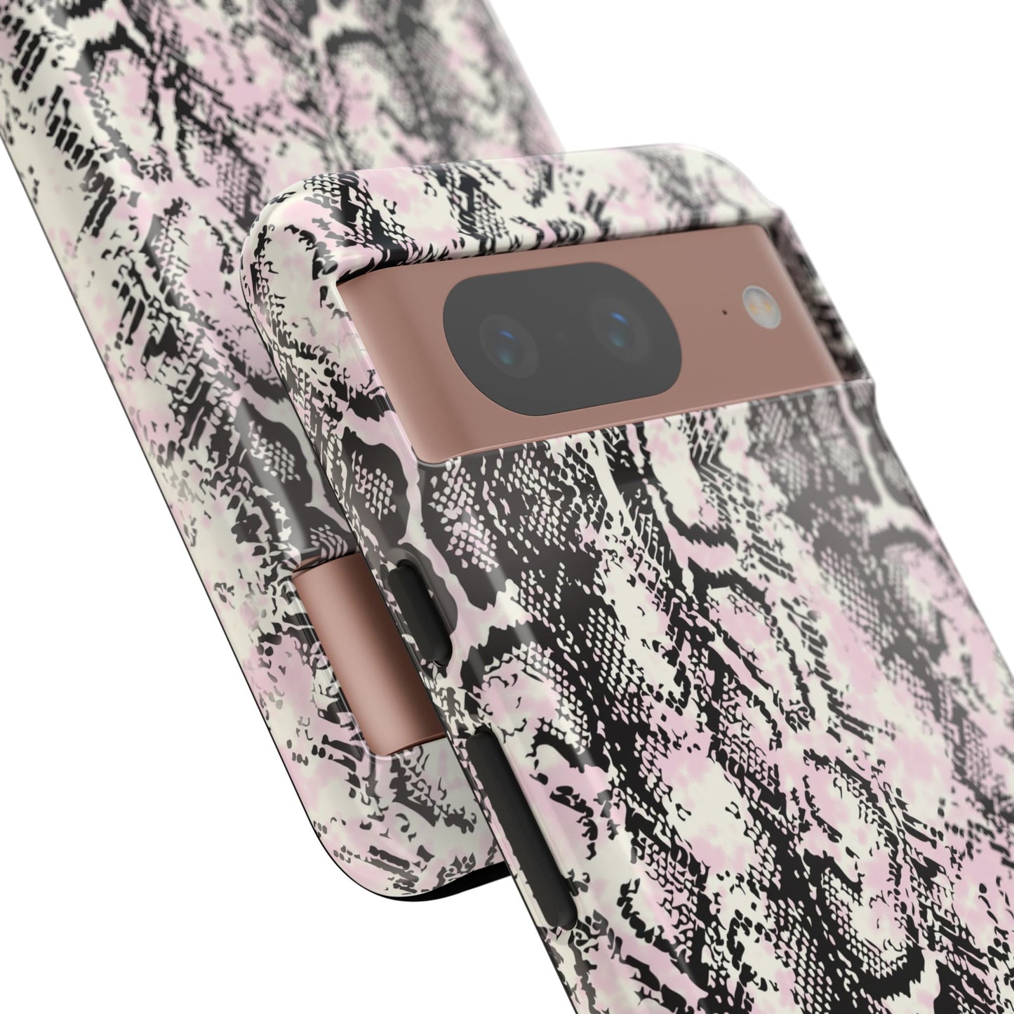 Stylish Snake Print Phone Case - Tough Protection for Trendsetters