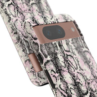 Stylish Snake Print Phone Case - Tough Protection for Trendsetters