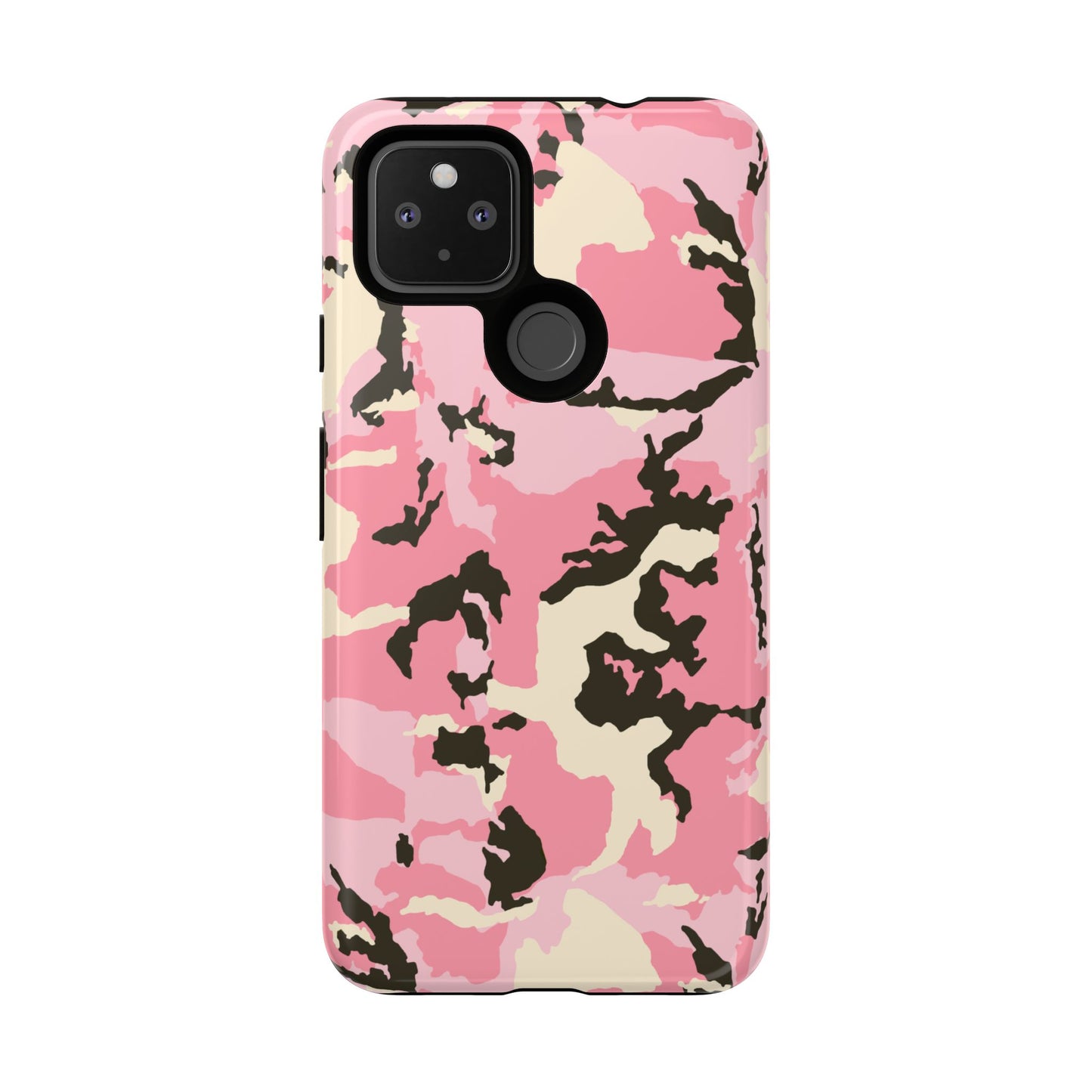 Stylish Pink Camouflage Phone Case – Tough Cases for Trendsetters