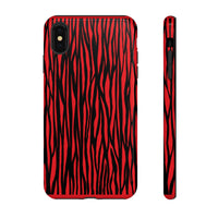 Bold Zebra Print Phone Case - Tough Protection for Trendsetters