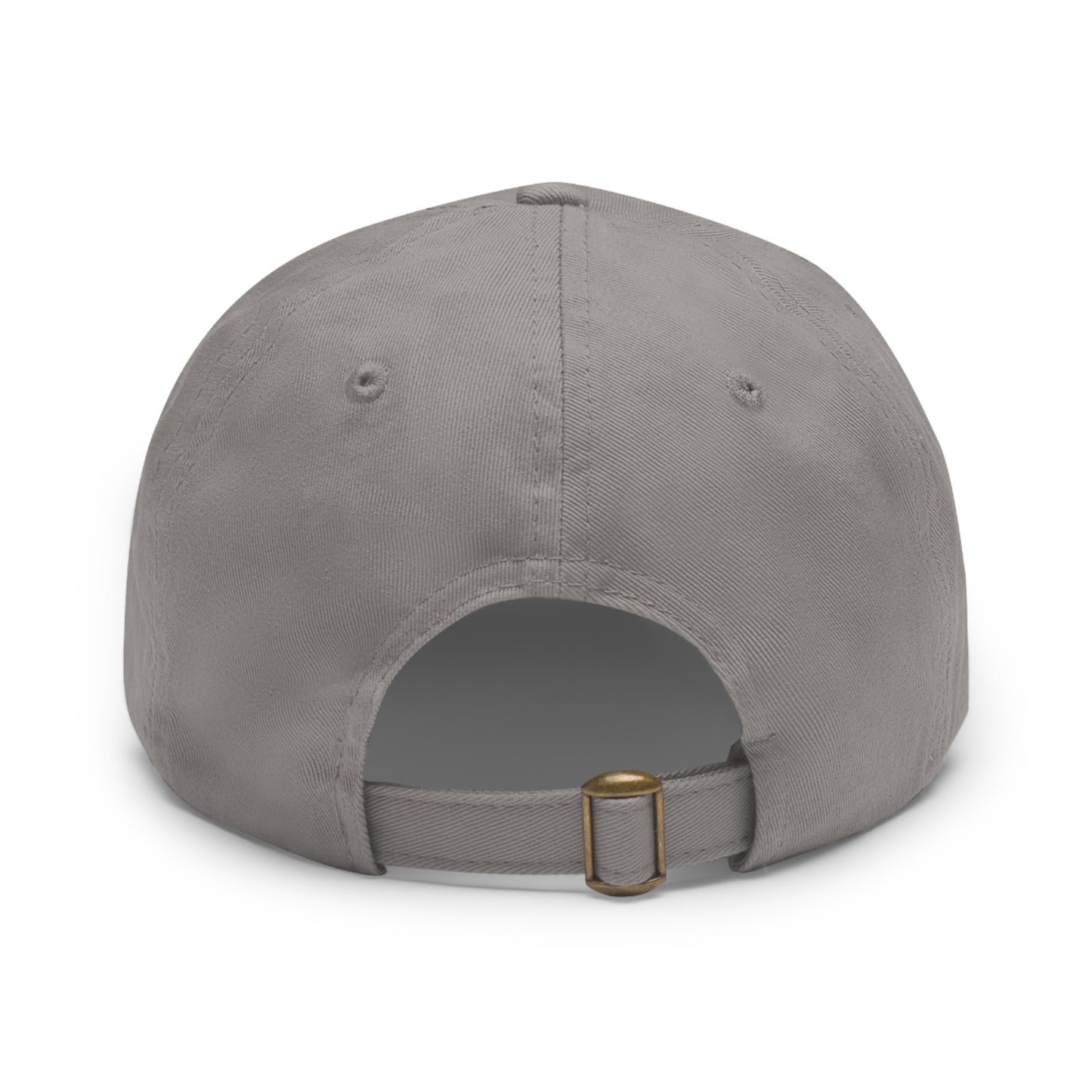 Rustic Style Dad Hat with Leather Patch - Perfect Gift for Outdoorsmen