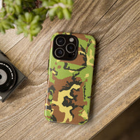Camo Tough Phone Case - Durable Military Style Cover for Adventure Lovers