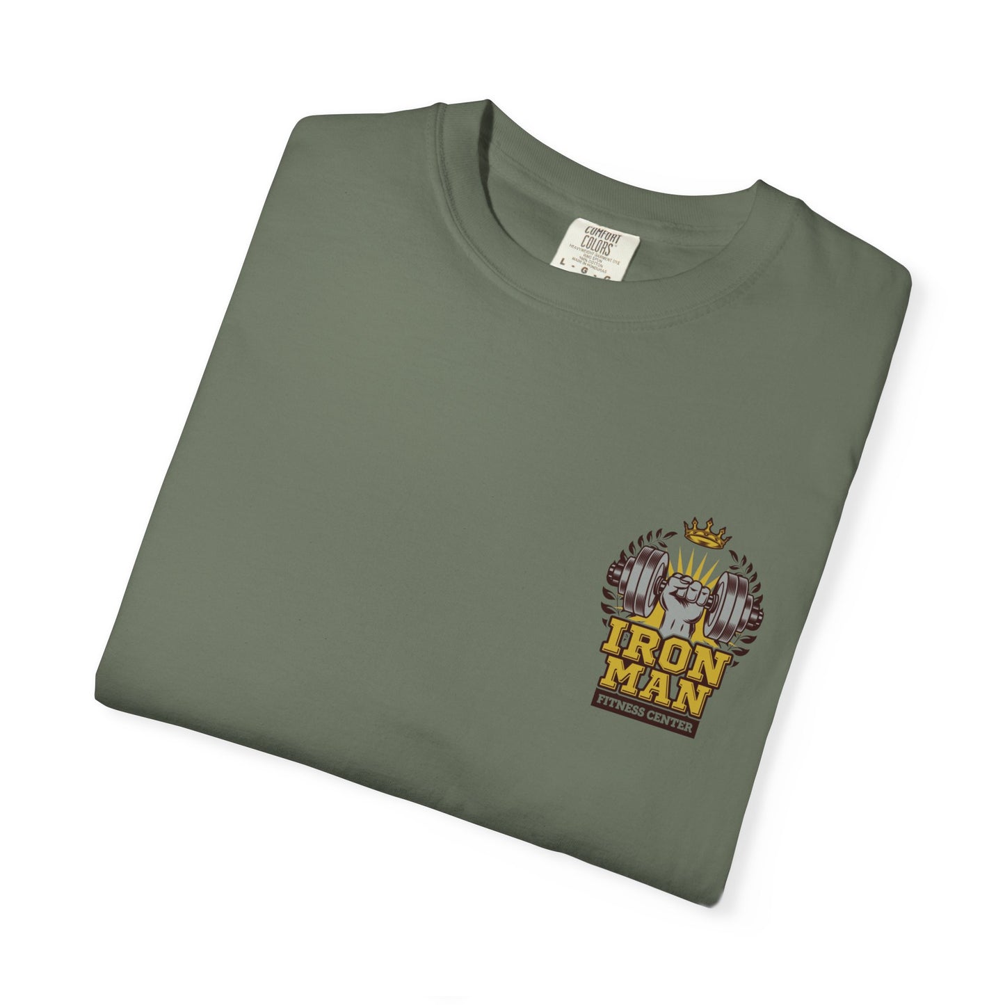 Unisex Iron Man Fitness Center T-Shirt - Motivational Workout Tee