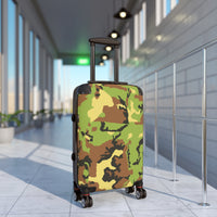 Camo Pattern Suitcase - Stylish Travel Luggage for Adventurers