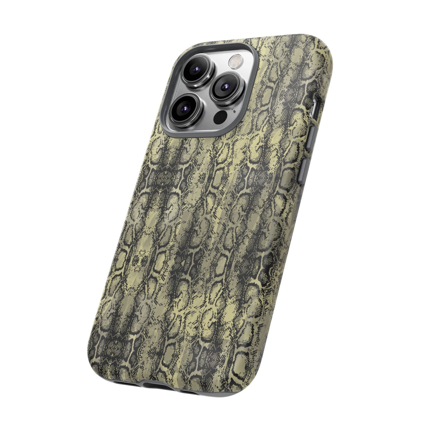 Snake Pattern Phone Case – Tough & Stylish Protection for Your Device  Show off your wild side while keeping your phone protected with this sleek snake pattern case—designed for both fashion and function.