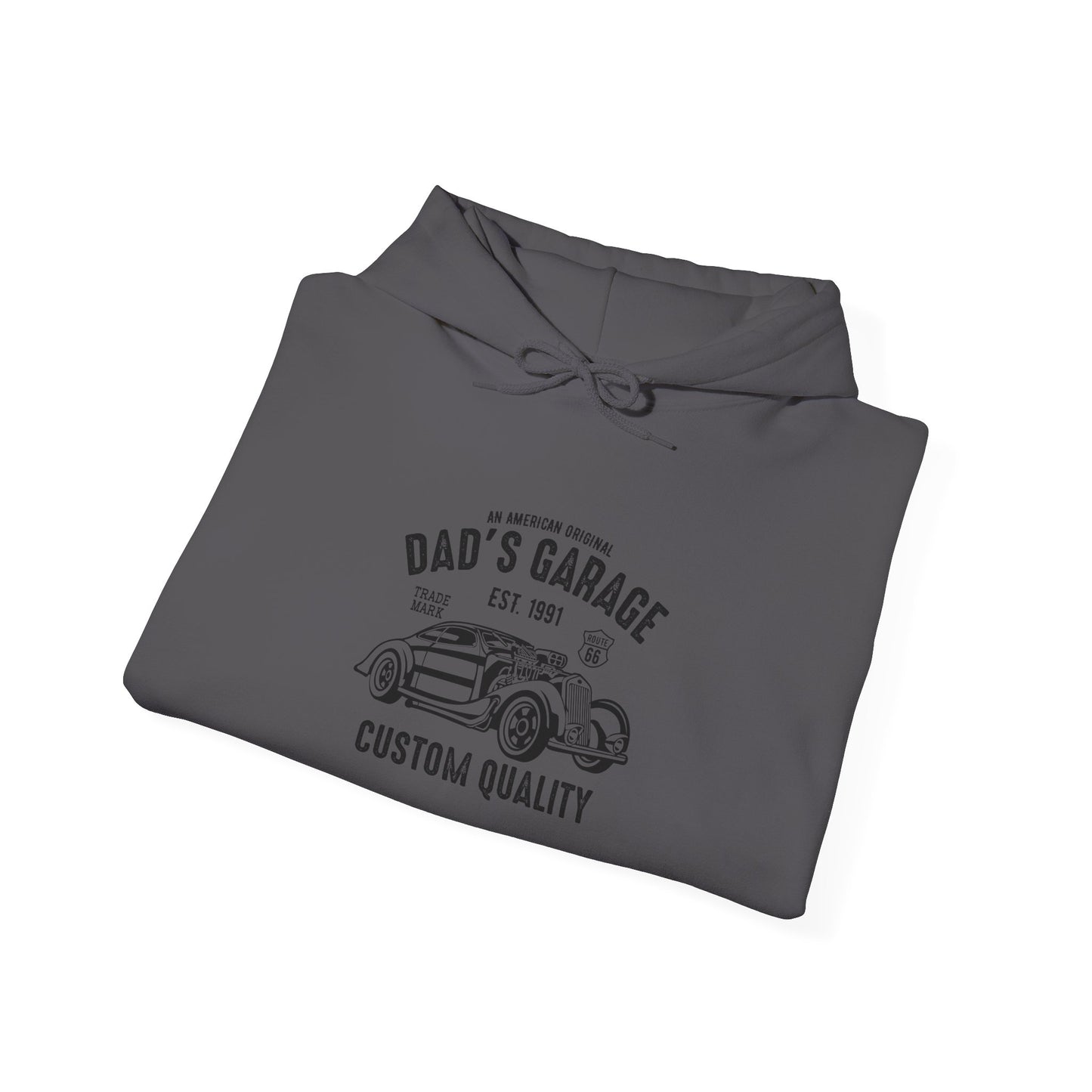 Vintage Dad's Garage Hoodie - Unisex Heavy Blend Sweatshirt