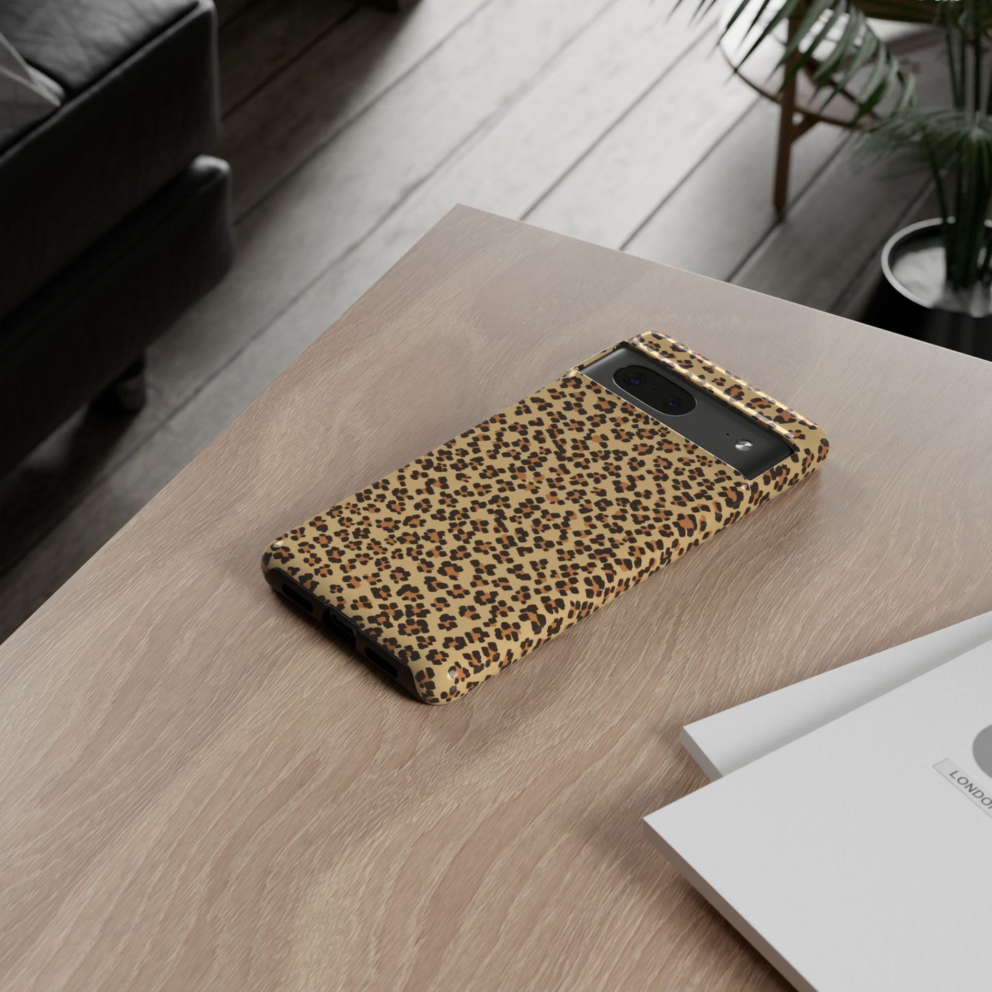 Wild Leopard Print Phone Case - Stylish & Durable Protection