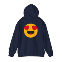 Heart Eyes Emoji Hoodie - Unisex Heavy Blend™ Sweatshirt
