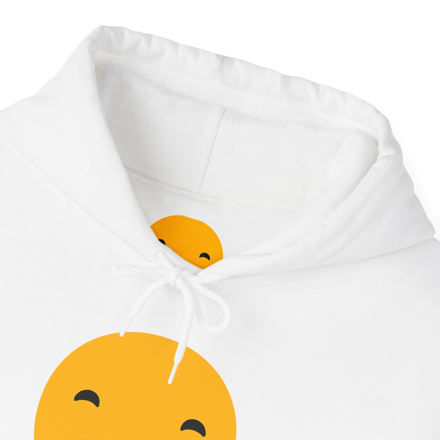 Smiley Face Unisex Hoodie - Happy Vibe Sweatshirt