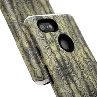 Snake Pattern Phone Case – Tough & Stylish Protection for Your Device  Show off your wild side while keeping your phone protected with this sleek snake pattern case—designed for both fashion and function.