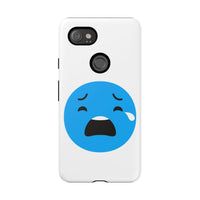 Funny Sad Face Phone Case - Tough and Stylish