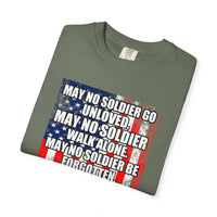 Patriotic T-shirt for Veterans, Memorial Day, Independence Day, Military Support, Casual Wear, Unisex Tee