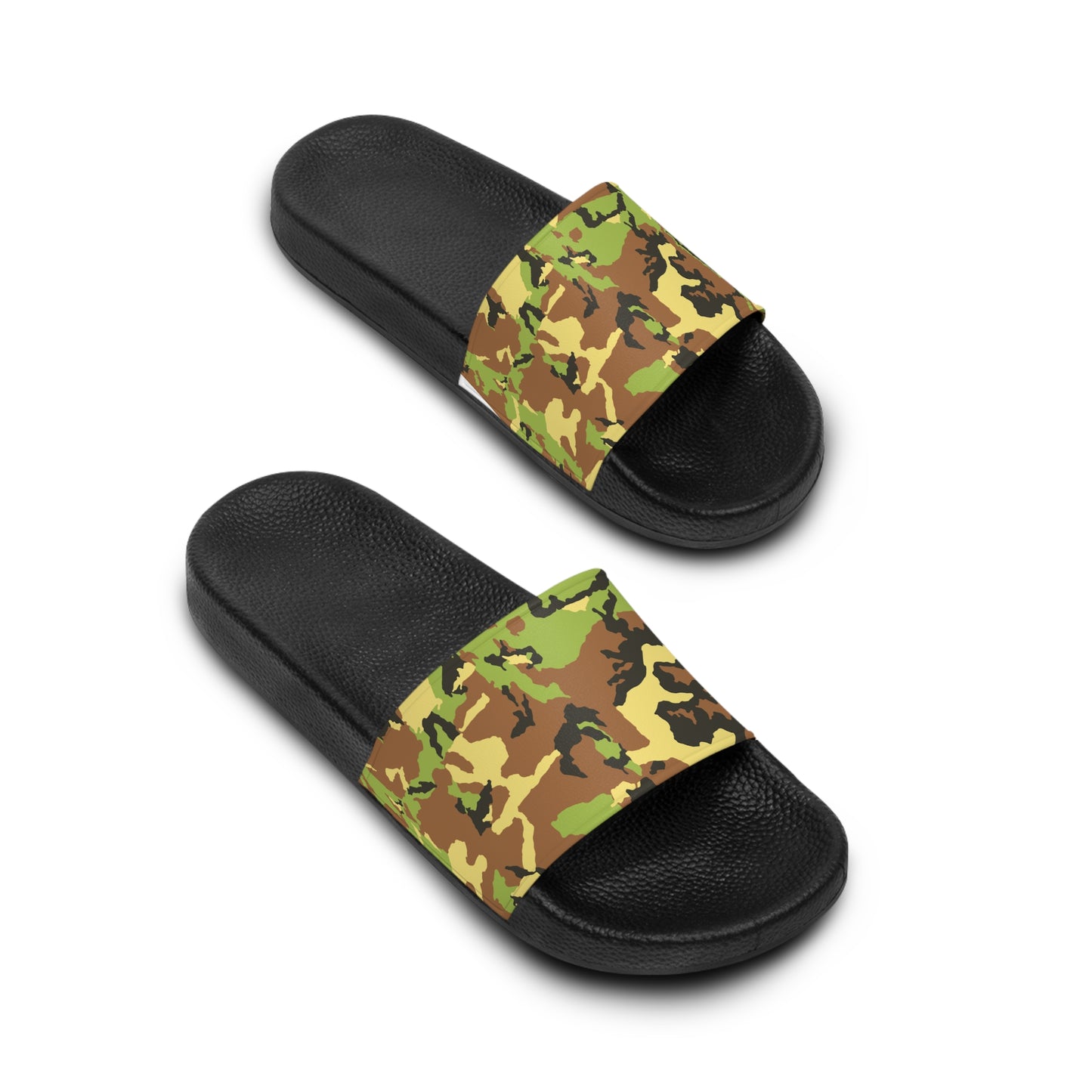 Stylish Camouflage Women's Slide Sandals - Trendy Summer Footwear