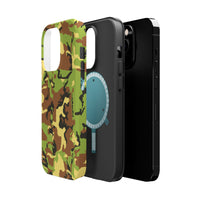 Camo Magnetic Tough Cases – Rugged Protection for Adventurers & Outdoor Lovers  Built for the bold, these camo magnetic tough cases combine heavy-duty durability with a rugged outdoor aesthetic—perfect for those who live life off the beaten path.