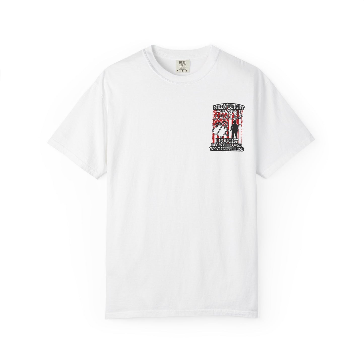 Patriotic T-Shirt for Veterans, Memorial Day Tribute, Unisex Tee, Gift for Military Supporters, Independence Day Wear