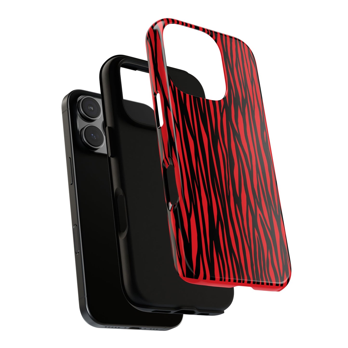 Bold Zebra Print Phone Case - Tough Protection for Trendsetters