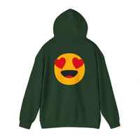 Heart Eyes Emoji Hoodie - Unisex Heavy Blend™ Sweatshirt