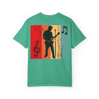 Music Lover T-Shirt, Retro Band Tee, Unisex Music T-Shirt, Guitarist Gift, Music Festival Shirt, Casual Concert Attire