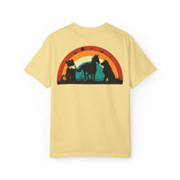 Rainbow Animal Scene Unisex T-Shirt - Nature Lover's Gift