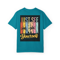 Retro Beach Vibes Unisex T-Shirt, Summer Casual Tee, Gift for Beach Lovers, Vacation Wear, Inspirational Graphic Tee, FUN