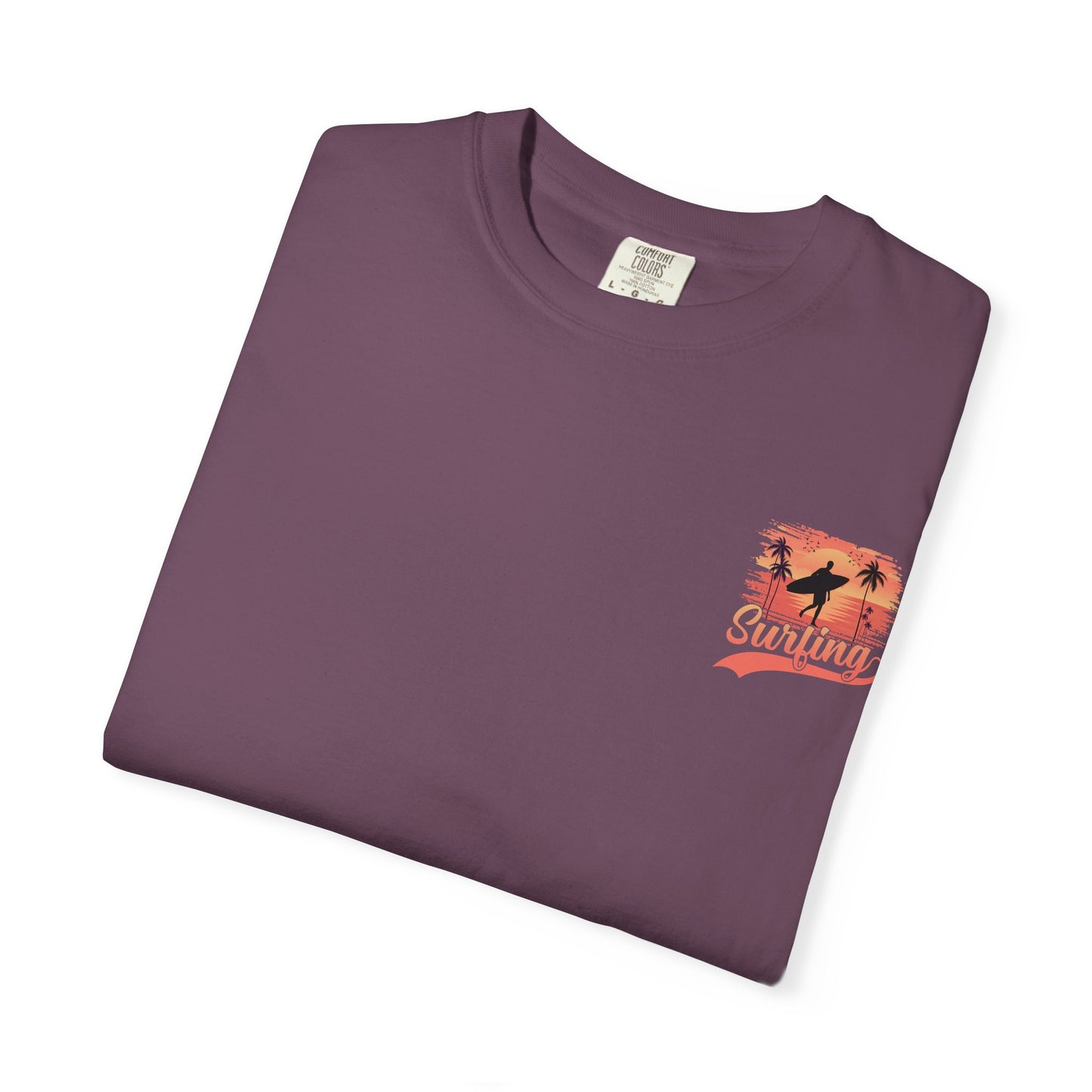 Surfing Paradise Unisex T-Shirt, Casual Beach Wear, Summer Vibes, Gift for Surfers, Vacation Outfit