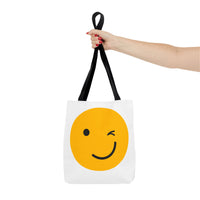 Smiley Face Tote Bag - Fun and Cheerful Everyday Accessory