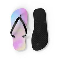 Pastel Tie-Dye Flip Flops – Perfect for Summer Beach Days & Festivals