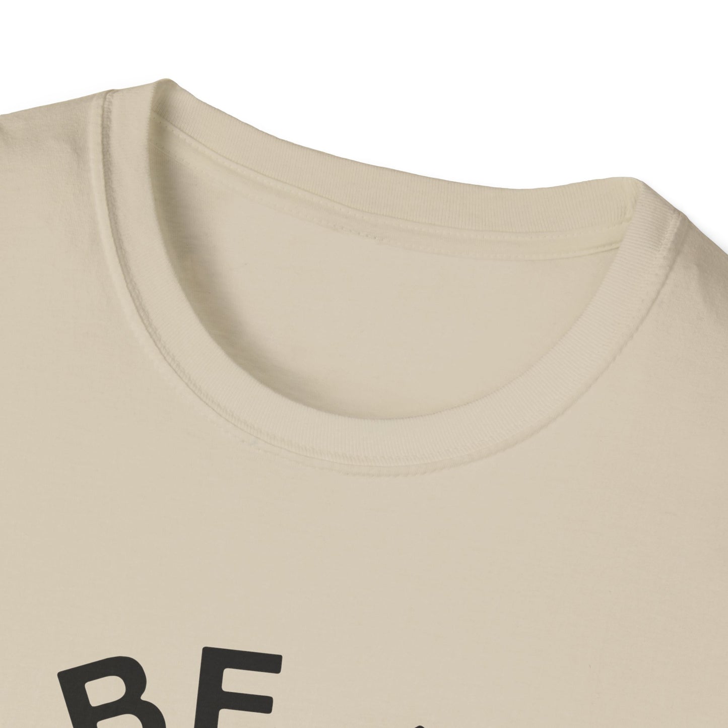 Funny Motivational Unisex T-Shirt - "Be A Nice Human" - Casual Gift, Positive Vibes, Everyday Wear, Friendly Apparel