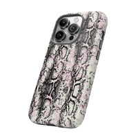 Stylish Snake Print Phone Case – Trendy Design, Tough Protection  Make a bold fashion statement while keeping your phone safe with this sleek and durable snake print case.