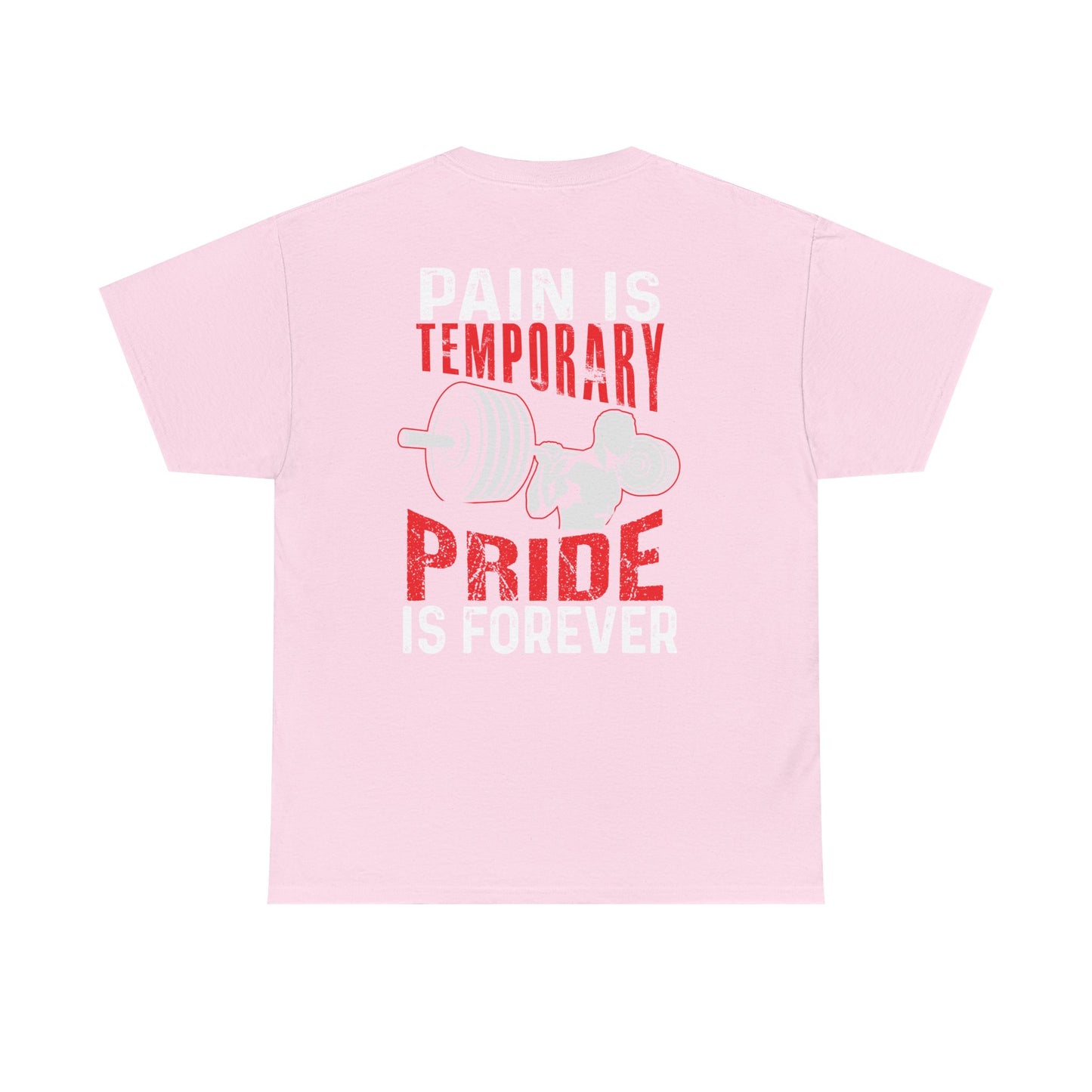 Temporary Pride Unisex Cotton Tee, Fitness Shirt, Apparel, Workout Top,  Gift, Celebration Tee