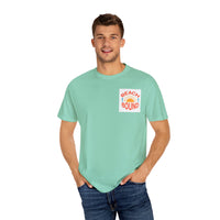 Beach Bound Unisex Garment-Dyed T-Shirt, Summer Vibes, Casual Wear, Beach Trip, Vacation Shirt, Outdoor Activities