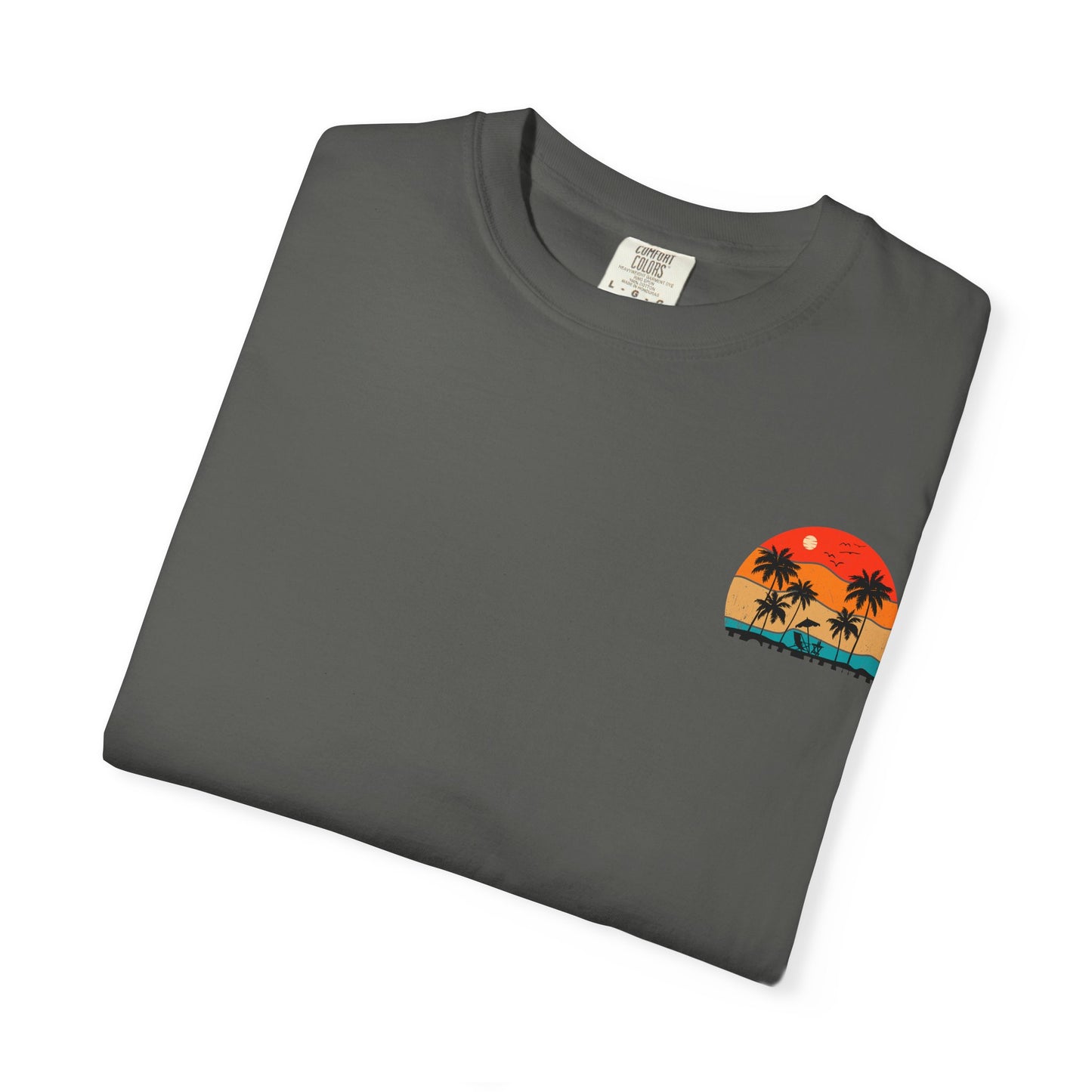Sunset Vibe Unisex T-Shirt - Tropical Paradise Design
