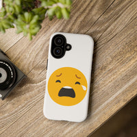 Emotional Tough Case – Sad Emoji Phone Case for Supportive Gifts