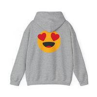 Heart Eyes Emoji Hoodie - Unisex Heavy Blend™ Sweatshirt
