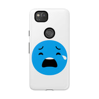 Funny Sad Face Phone Case - Tough and Stylish