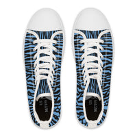 Fierce Striped High Top Sneakers for Trendsetters