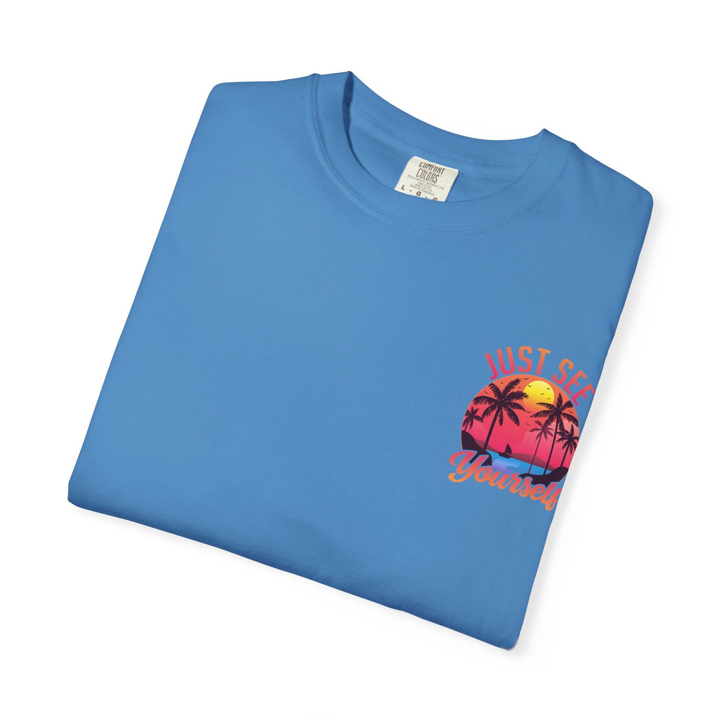 Tropical Vibes T-Shirt, Summer Casual Tee, Unisex Streetwear, Vacation Shirt, Beach Life Apparel, Gift for Travelers