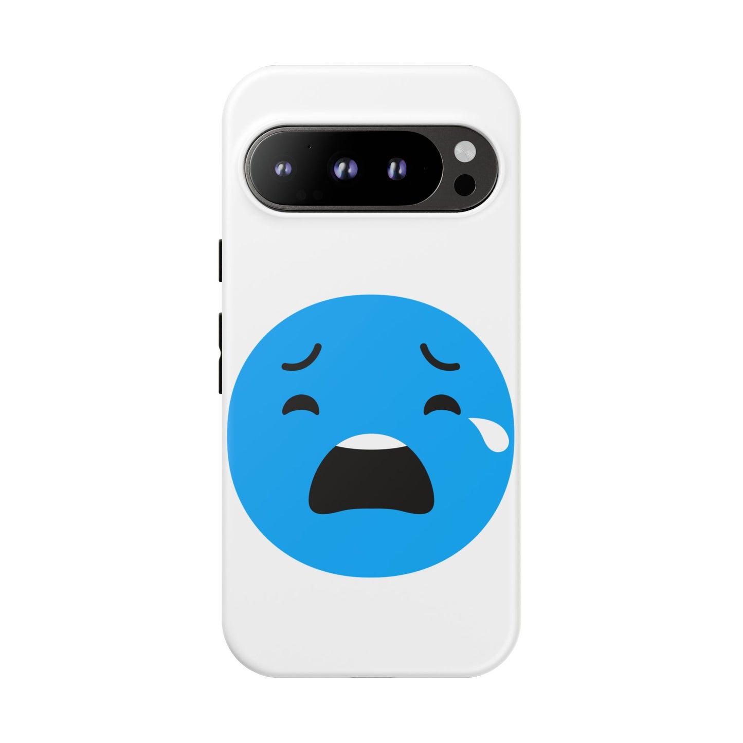 Funny Sad Face Phone Case - Tough and Stylish