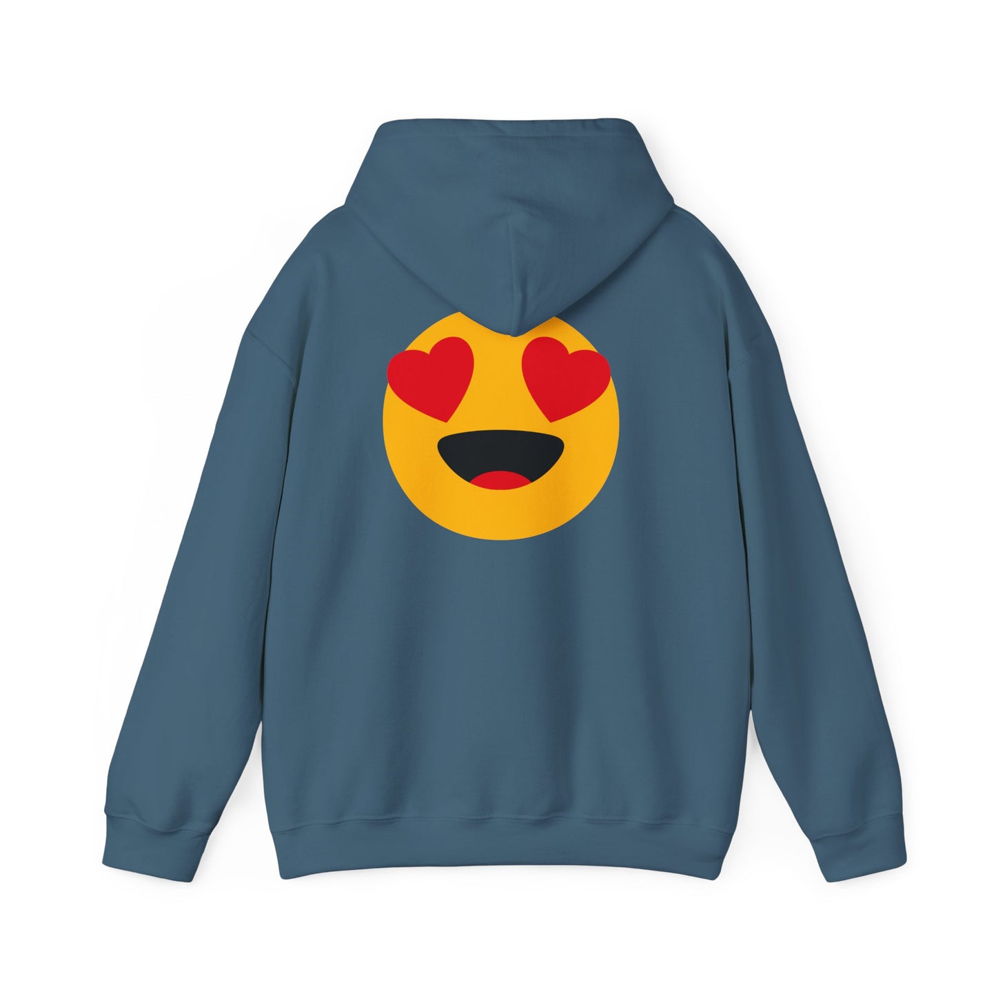 Heart Eyes Emoji Hoodie - Unisex Heavy Blend™ Sweatshirt