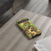 Camo Tough Phone Case - Durable Military Style Cover for Adventure Lovers