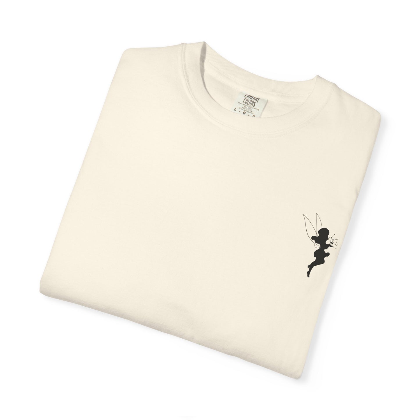 Whimsical Fairy Unisex T-Shirt - Garment-Dyed, Enchanting Design