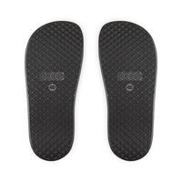 Galaxy Print Women&#039;s Sandals, Comfortable Summer Footwear, Pool Slides, Vacation Shoes, Unique Beach Wear