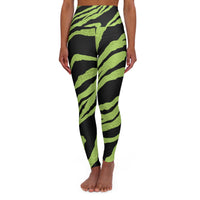 Tiger Stripe High Waisted Yoga Leggings for Active Lifestyle