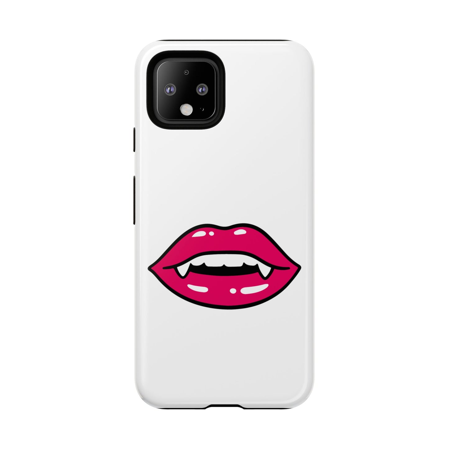 Vampire Mouth Phone Case - Tough Cases for Halloween, Gift for Spooky Lovers, Quirky Phone Accessories, Fun Tech Gear