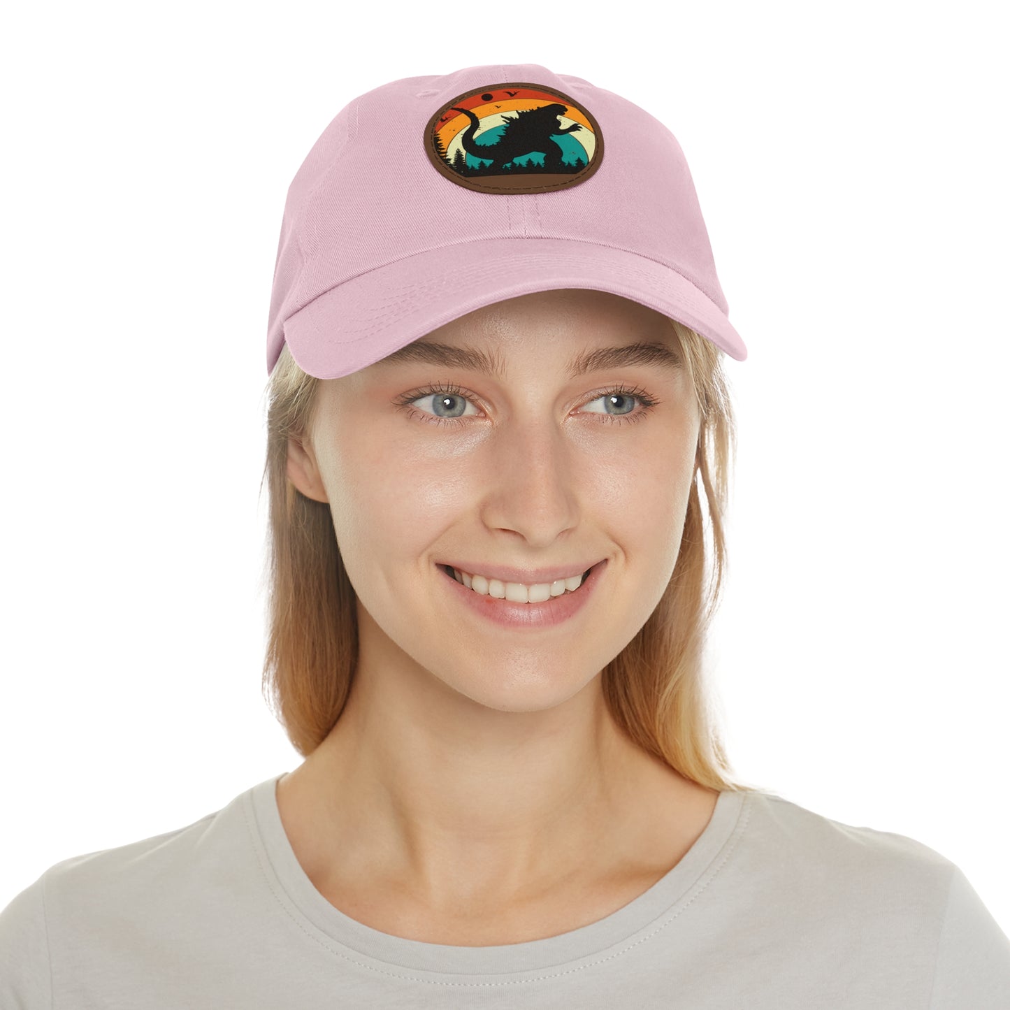 Adventure Dad Hat with Leather Patch – Perfect for Outdoor Enthusiasts
