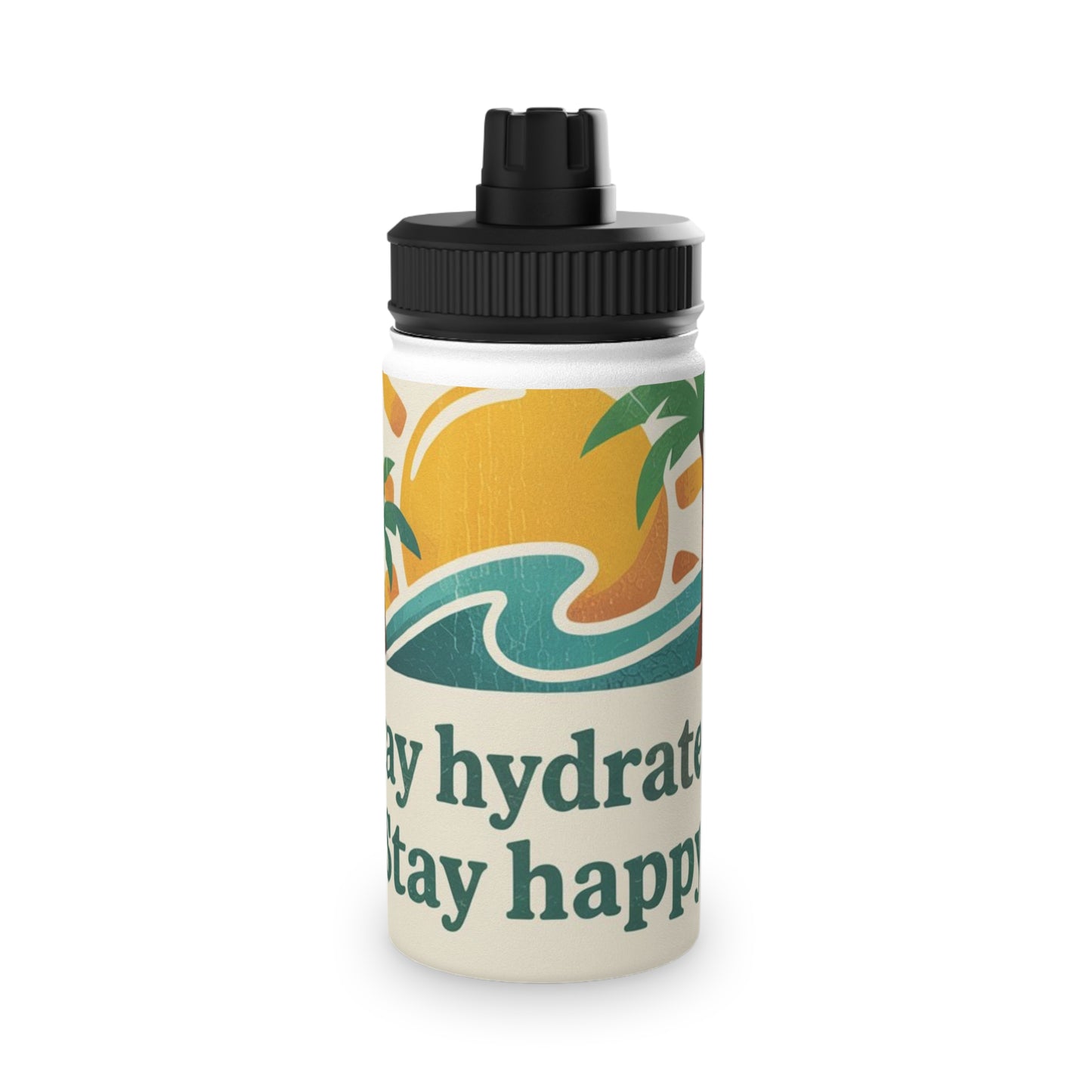 Stainless Steel Water Bottle, Sports Lid
