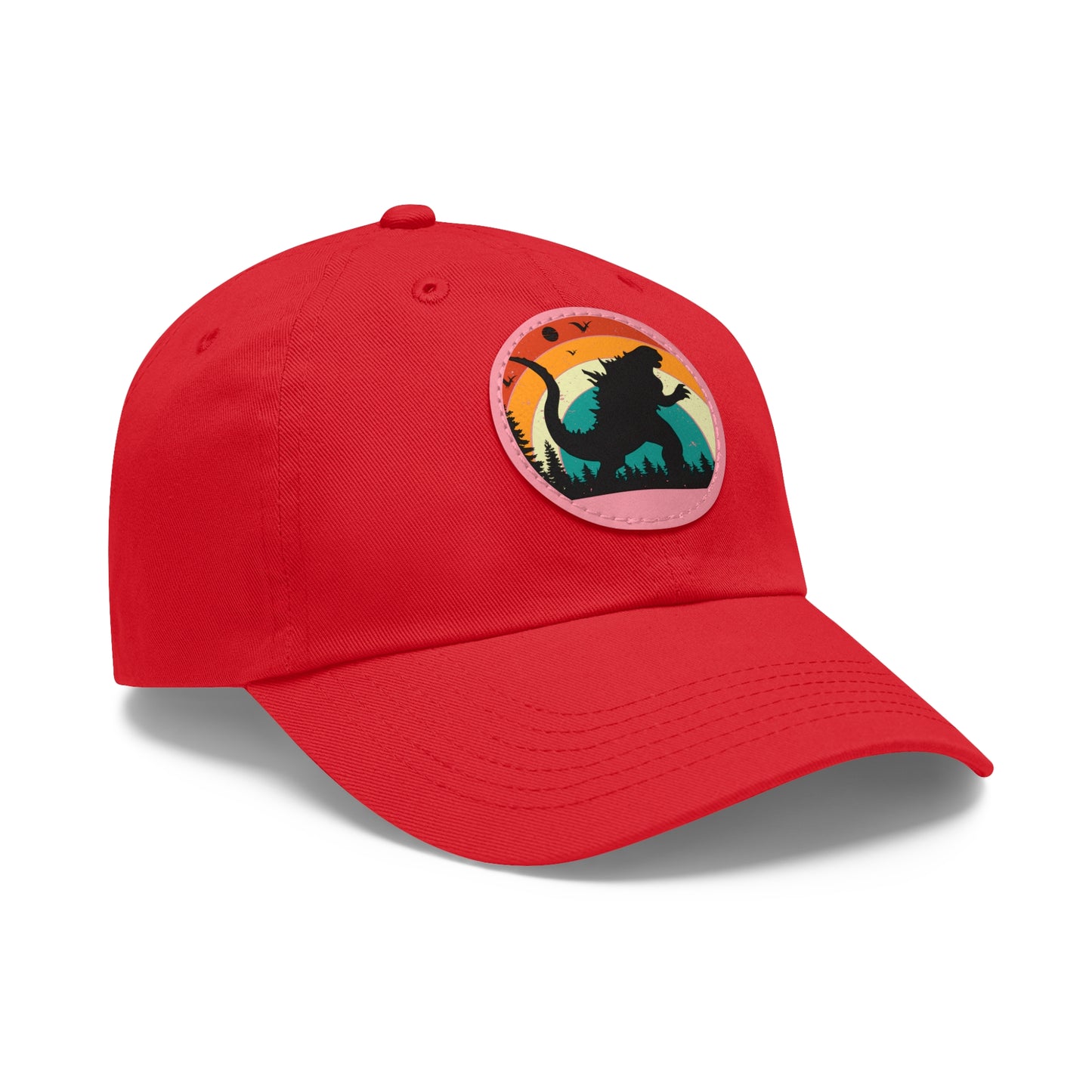 Adventure Dad Hat with Leather Patch – Perfect for Outdoor Enthusiasts