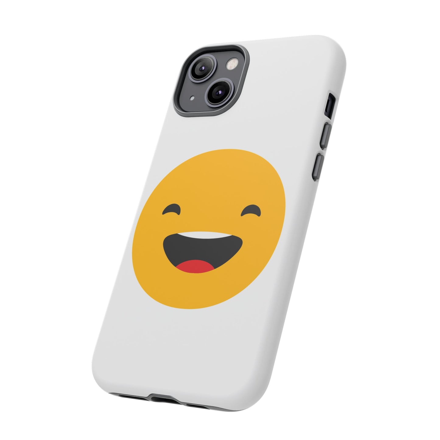 Happy Face Tough Phone Case - Durable Protection with Smile Design