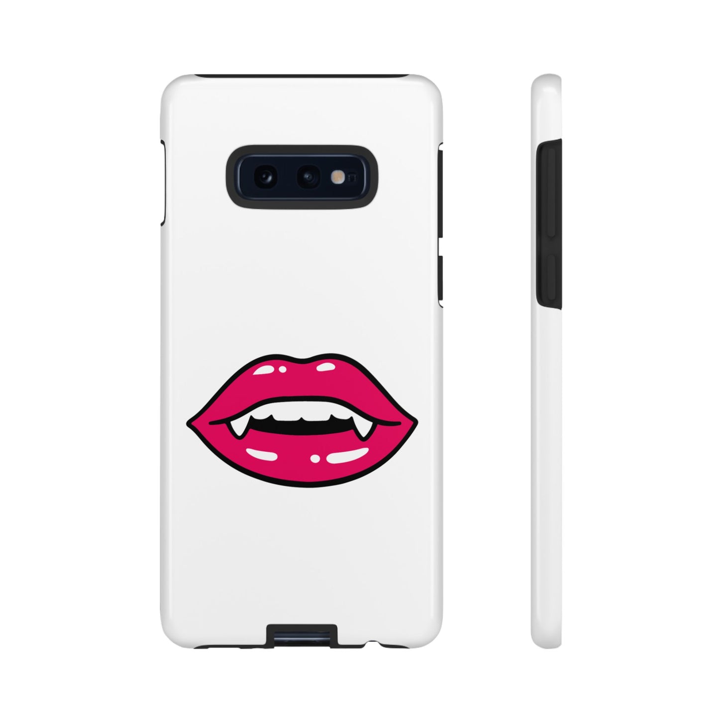 Vampire Mouth Phone Case - Tough Cases for Halloween, Gift for Spooky Lovers, Quirky Phone Accessories, Fun Tech Gear